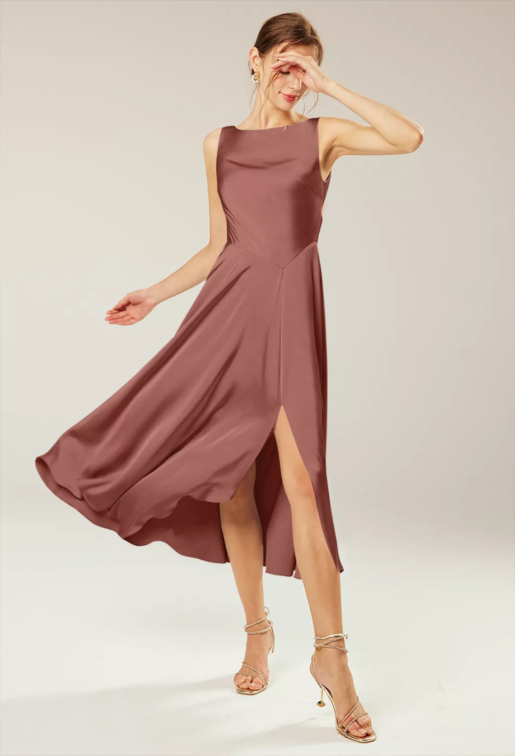 AW May Desert Rose  Spring Wedding Guest Dresses